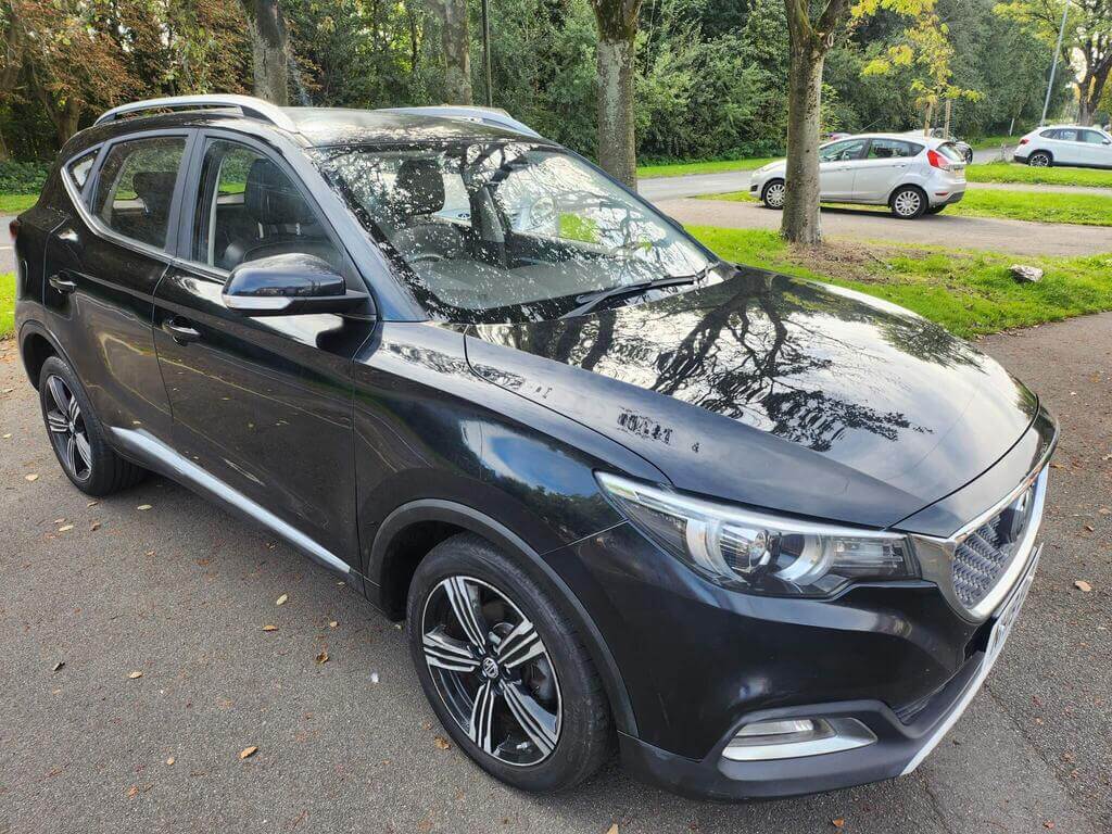 Black MG ZS 2019 for sale from Trafford Car Sales Black MG ZS 2019 for sale from Trafford Car Sales