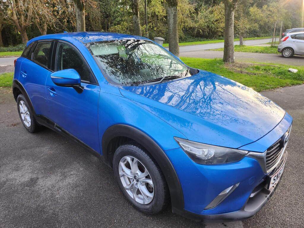 Blue Mazda 2017 for sale from Trafford Car Sales Blue Mazda 2017 for sale from Trafford Car Sales